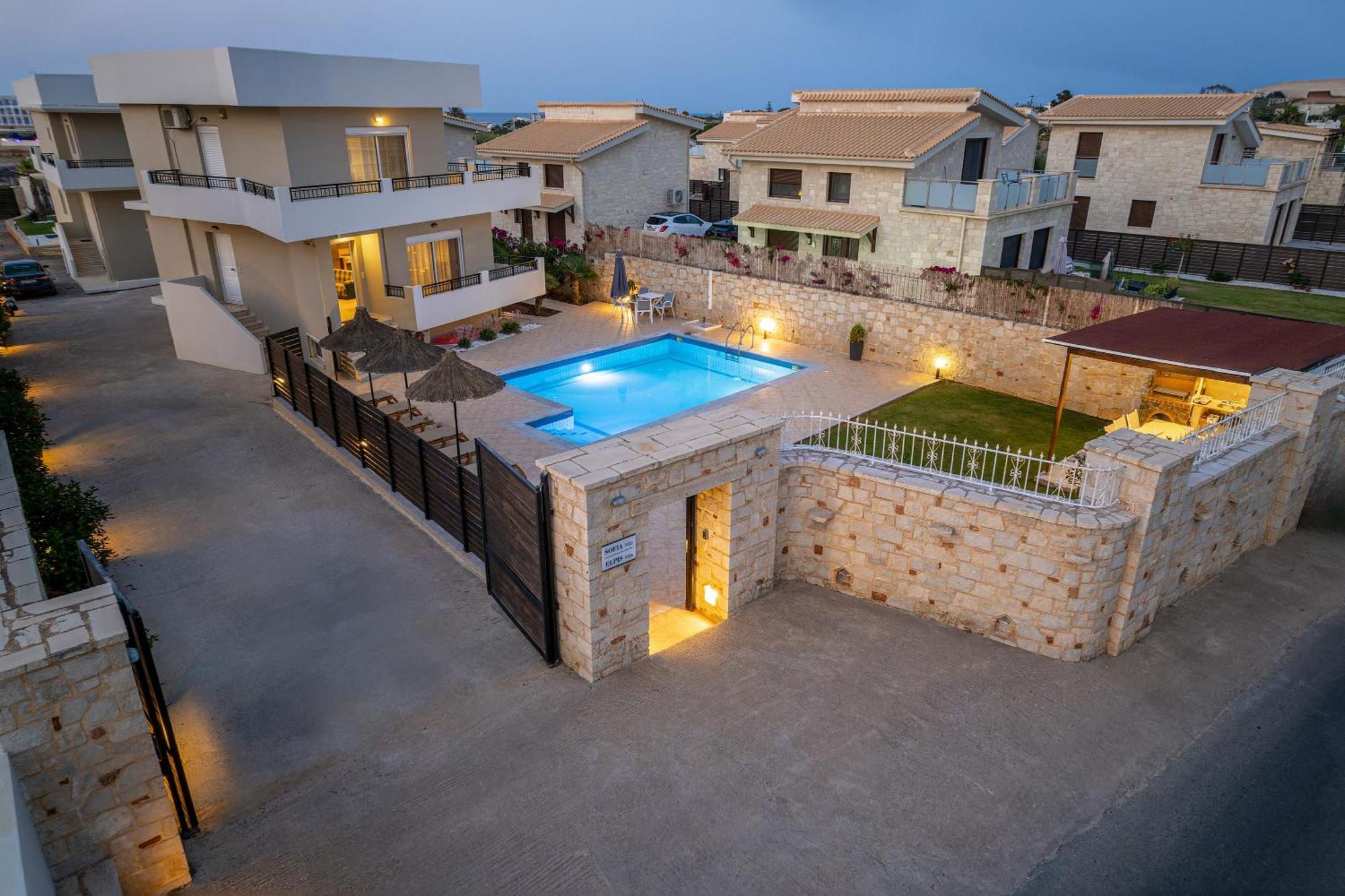 Villa Sophia-Villa Elpis Hersonissos  Eksteriør billede
